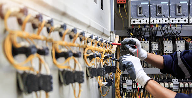 Professional Electrician technician working in Girard, OH